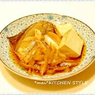 フライパンで簡単☆我が家のカレイの煮付け